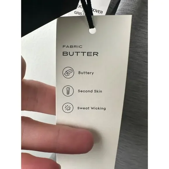 NEW Aritzia - Golden - Rhythm Divinity 5" Romper - S - heather Gray $78 E7 - Picture 4 of 9